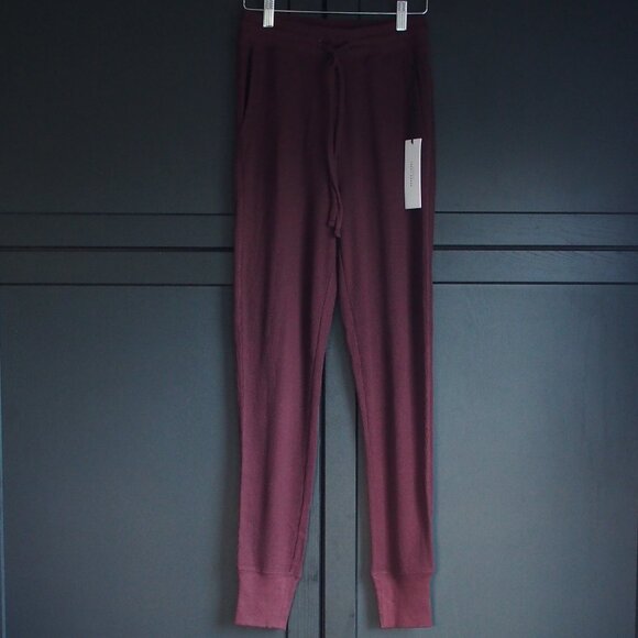 PAPER LABEL | NWT Bamboo & Cotton Lounge Pant in Waffle Knit - Picture 1 of 5